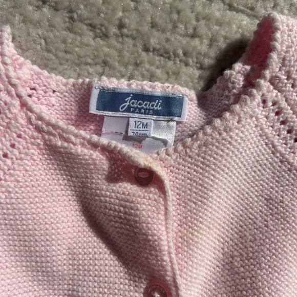 Two baby girl cardigans from Jacadi - Picture 6 of 7